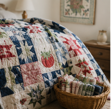 Featured quilt project by Suzy Snoozy Quilting