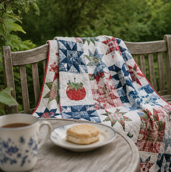 Featured memory quilt by Suzy Snoozy Quilting